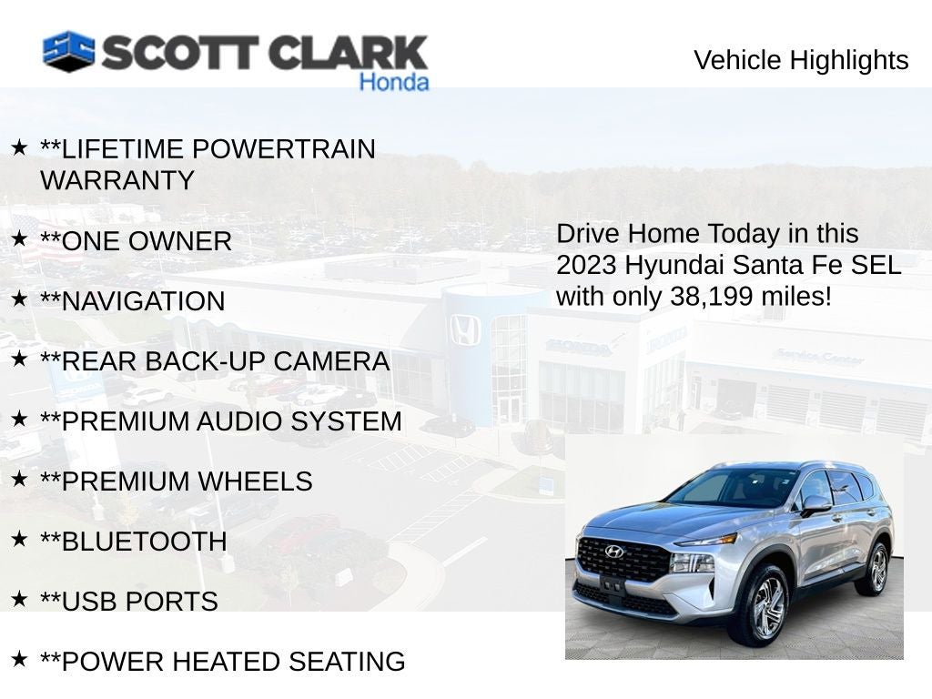 2023 Hyundai Santa Fe SEL