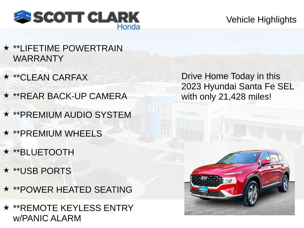 2023 Hyundai Santa Fe SEL