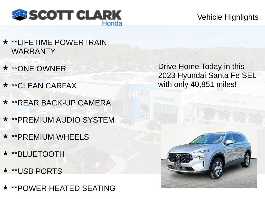 2023 Hyundai Santa Fe SEL