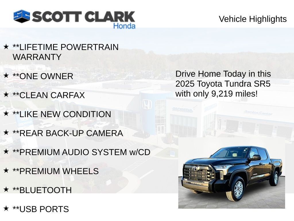 2025 Toyota Tundra SR5