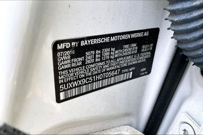 2017 BMW X3 xDrive28i
