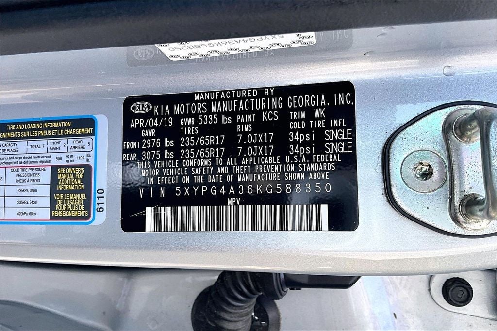 2019 Kia Sorento L