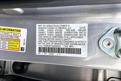 2025 Honda CR-V EX-L