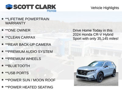 2024 Honda CR-V Hybrid Sport