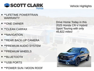 2025 Honda CR-V Hybrid Sport Touring