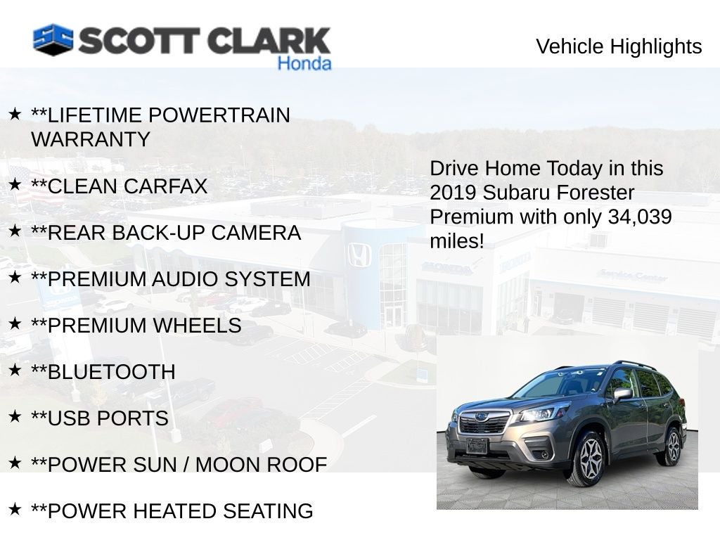 2019 Subaru Forester Premium
