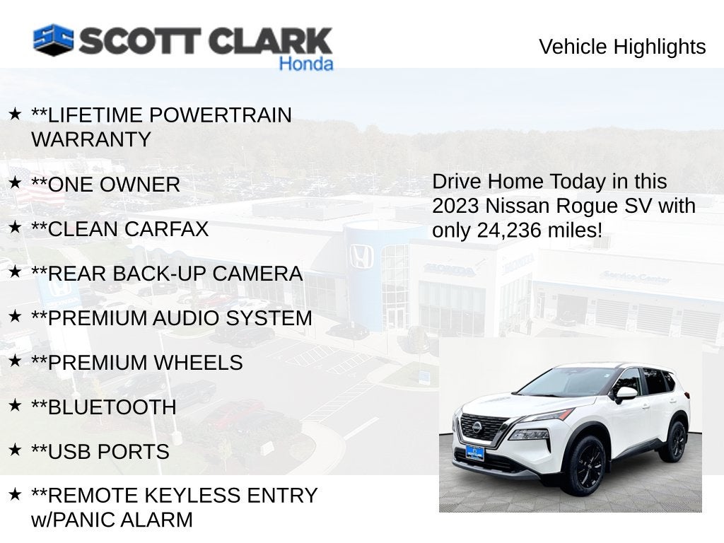 2023 Nissan Rogue SV