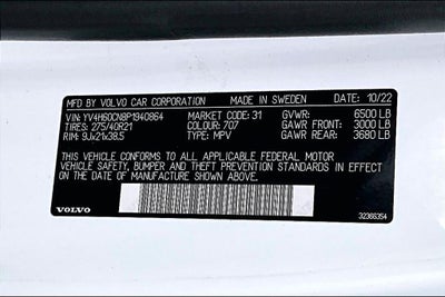 2023 Volvo XC90 Recharge Plug-In Hybrid Plus Bright Theme