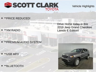 2019 Jeep Grand Cherokee Laredo E 4D Sport Utility