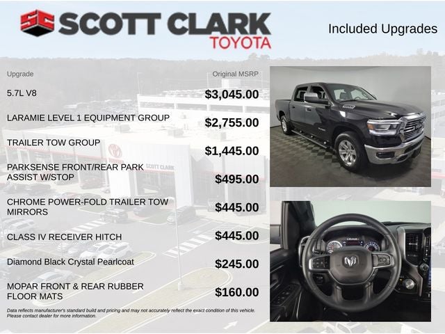 2023 RAM 1500 Laramie 4D Crew Cab