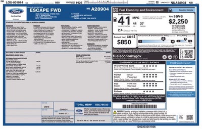 2022 Ford Escape Hybrid SEL 4D Sport Utility