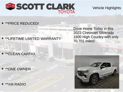 2023 Chevrolet Silverado 1500 High Country 4D Crew Cab