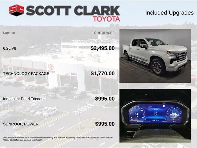 2023 Chevrolet Silverado 1500 High Country 4D Crew Cab