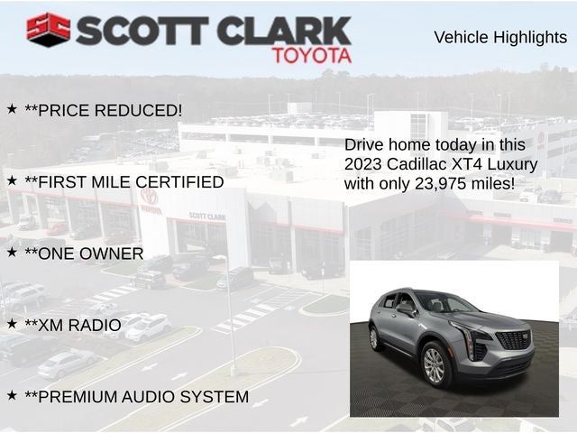 2023 Cadillac XT4 Luxury 4D Sport Utility