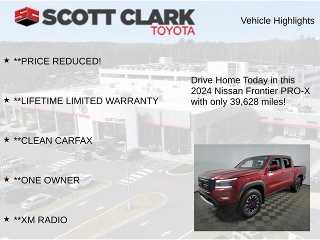 2024 Nissan Frontier PRO-X 4D Crew Cab