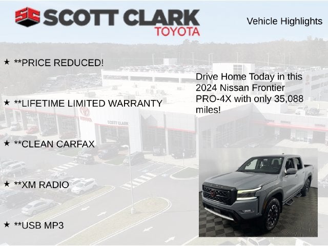 2024 Nissan Frontier PRO-4X 4D Crew Cab