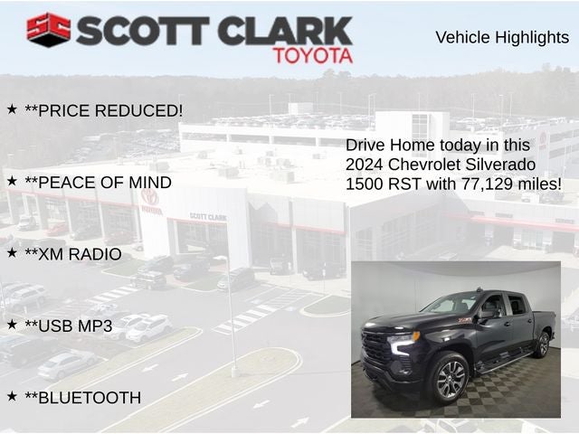 2024 Chevrolet Silverado 1500 RST 4D Crew Cab