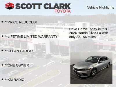 2024 Honda Civic LX 4D Sedan