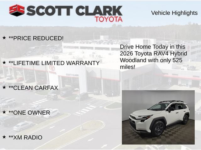 2026 Toyota RAV4 Woodland 4D Sport Utility