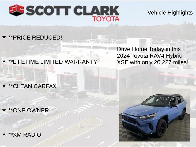 2024 Toyota RAV4 Hybrid XSE 4D Sport Utility