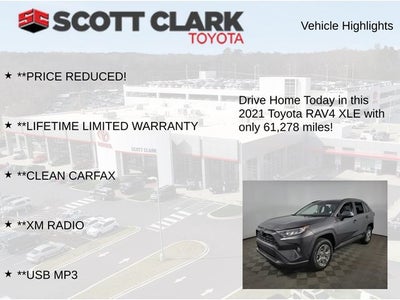 2021 Toyota RAV4 XLE 4D Sport Utility