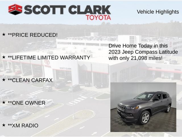 2023 Jeep Compass Latitude 4D Sport Utility