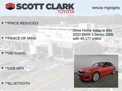 2023 BMW 3 Series 330e iPerformance 4D Sedan