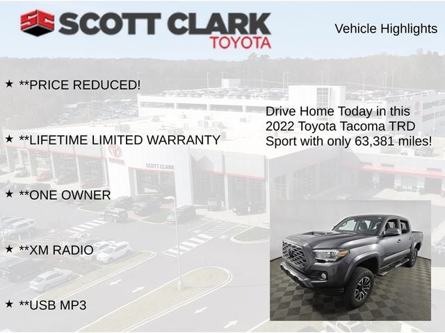 2022 Toyota Tacoma TRD Sport V6