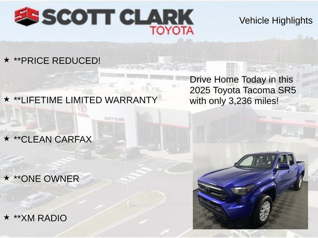 2025 Toyota Tacoma SR5 4D Double Cab