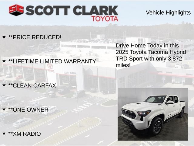 2025 Toyota Tacoma Hybrid TRD Sport 4D Crew Cab