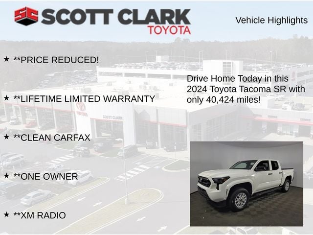 2024 Toyota Tacoma SR 4D Double Cab