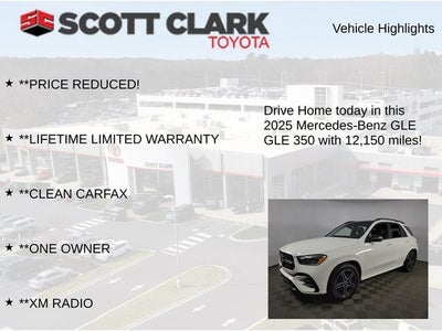 2025 Mercedes-Benz GLE GLE 350 4D Sport Utility