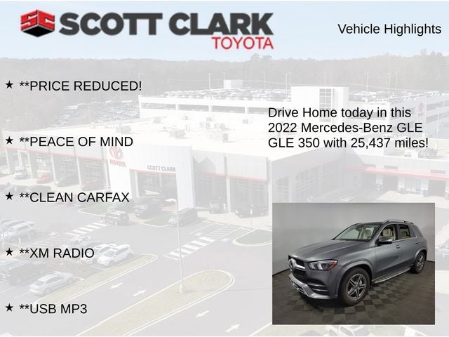 2022 Mercedes-Benz GLE GLE 350 4MATIC®