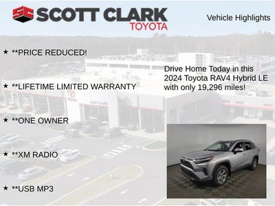 2024 Toyota RAV4 Hybrid LE 4D Sport Utility