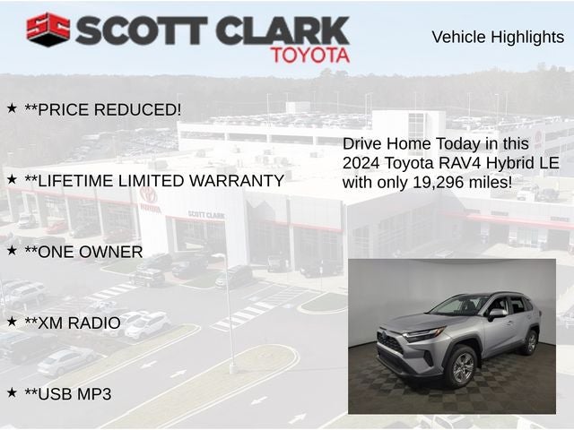 2024 Toyota RAV4 Hybrid LE 4D Sport Utility