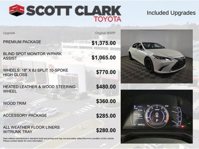 2020 Lexus ES 350 4D Sedan