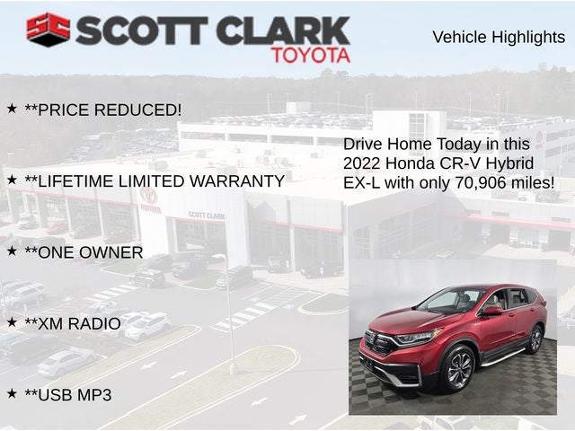 2022 Honda CR-V Hybrid EX-L 4D Sport Utility