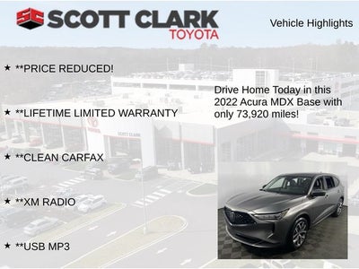 2022 Acura MDX Technology 4D Sport Utility