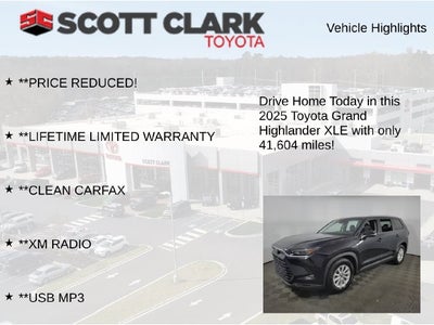 2025 Toyota Grand Highlander XLE 4D Sport Utility