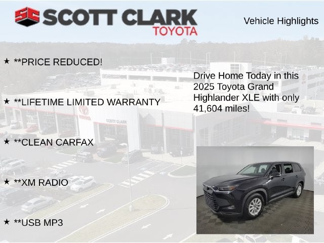 2025 Toyota Grand Highlander XLE 4D Sport Utility