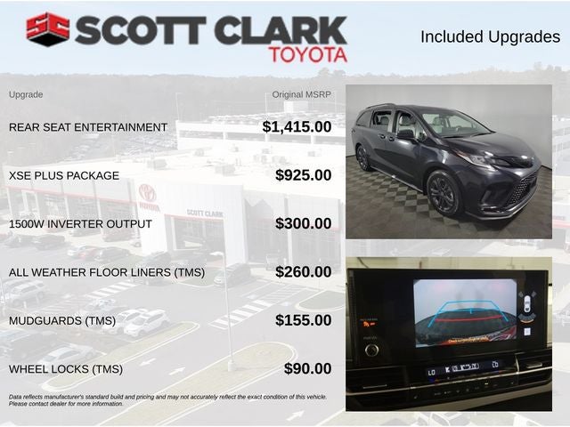 2025 Toyota Sienna XSE 7 Passenger