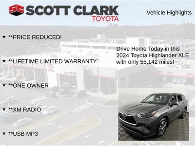 2024 Toyota Highlander XLE 4D Sport Utility
