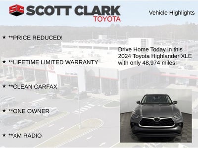 2024 Toyota Highlander XLE 4D Sport Utility