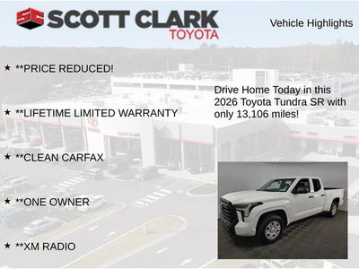 2026 Toyota Tundra SR 4D Double Cab