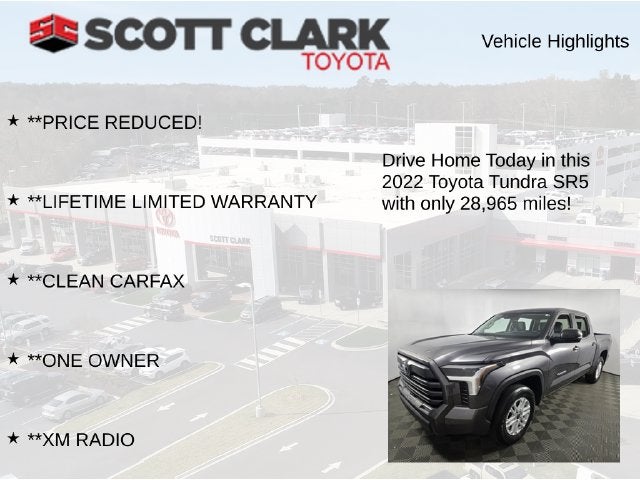2022 Toyota Tundra SR5 4D CrewMax