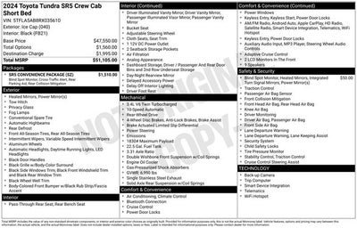 2024 Toyota Tundra SR5 4D CrewMax
