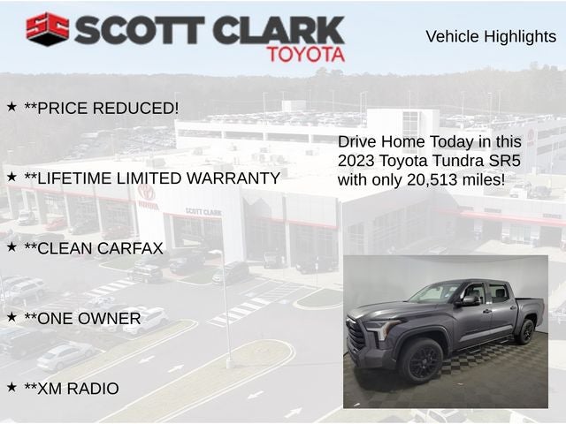 2023 Toyota Tundra SR5 4D CrewMax