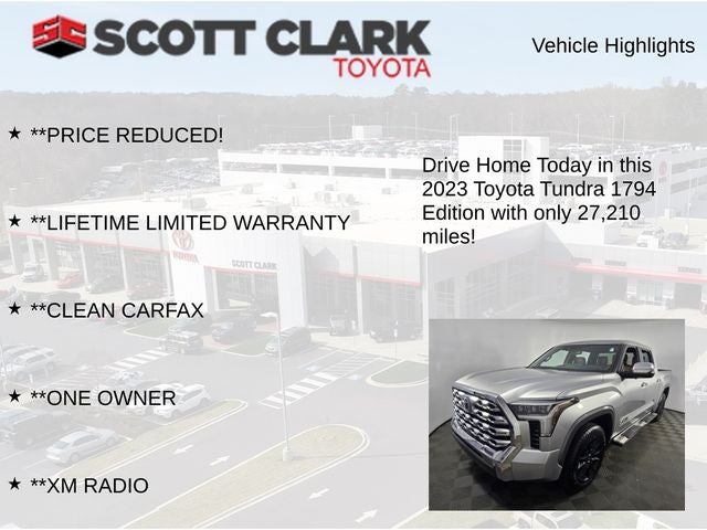 2023 Toyota Tundra 1794 4D CrewMax