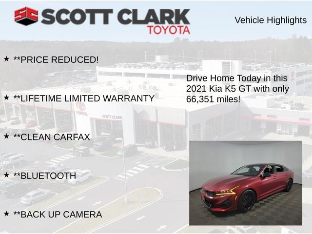 2021 Kia K5 GT 4D Sedan