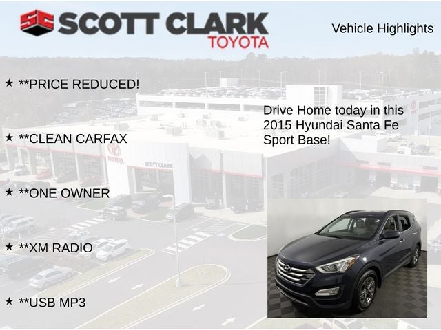 2015 Hyundai Santa Fe Sport Base 4D Sport Utility